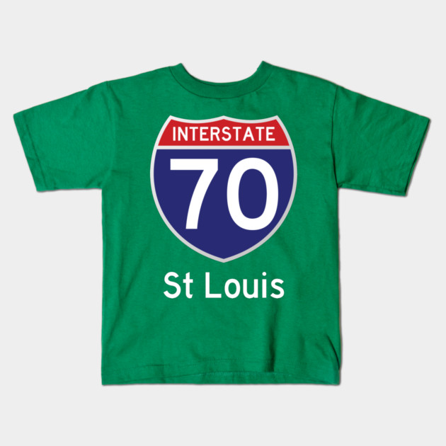 I-70 St. Louis Kids T-Shirt by Litehouse Tees