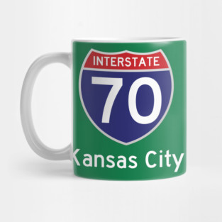 I-70 Kansas City Mug