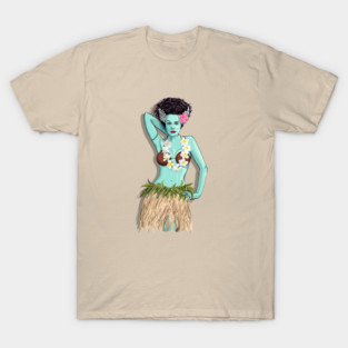 Tiki Hula Bride T-Shirt