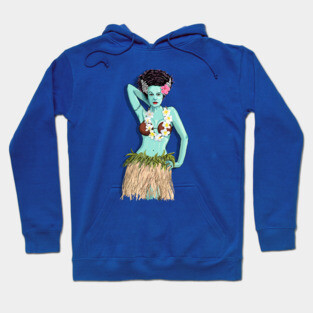 Tiki Hula Bride Hoodie