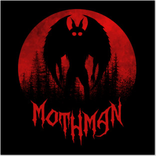Mothman Posters and Art