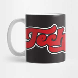 Retro Tech Script Mug