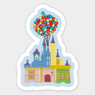 Up Castle Sticker