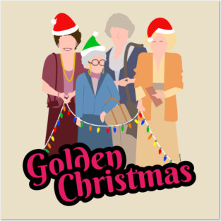 Golden Girls Christmas Posters and Art