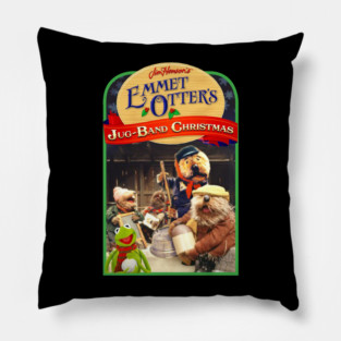 Funny Emmet Otter's Jug Band Christmas vintage Pillow