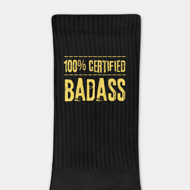 Certified 100 Percent Badass by The WYLD Tribe