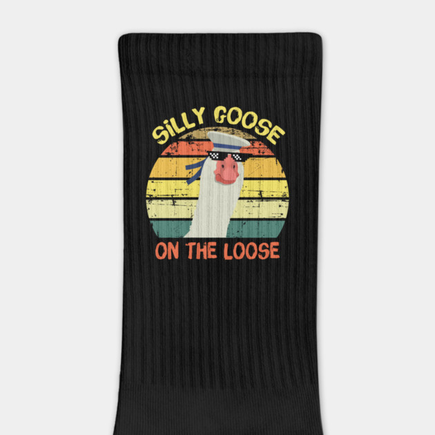 Retro Silly Goose On The Loose by teewyld