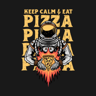 Keep calm and eat pizza T-Shirt