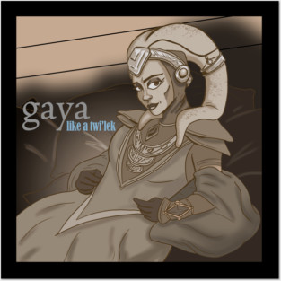 Gaya - Like a Twi'lek album cover Posters and Art