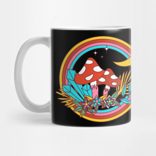 Trippy Mushrooms Mug