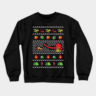 Ugly Christmas Sweater Alex Kidd Crewneck Sweatshirt