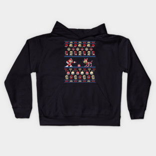 Ugly Christmas Sweater Christmasman Kids Hoodie