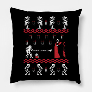 Christmas Sweater Christmasvania Pillow