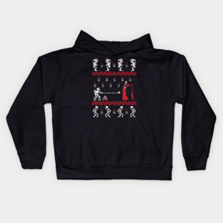 Christmas Sweater Christmasvania Kids Hoodie