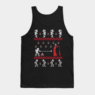 Christmas Sweater Christmasvania Tank Top