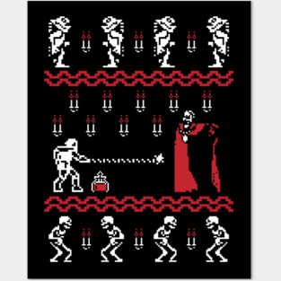 Christmas Sweater Christmasvania Posters and Art