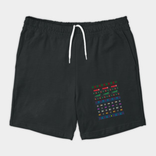Frogger Ugly Christmas Sweater Shorts