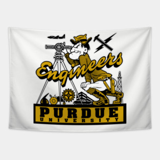 Purdue - Engineers - Engineering - chemical mechanical civil electrical Tapestry