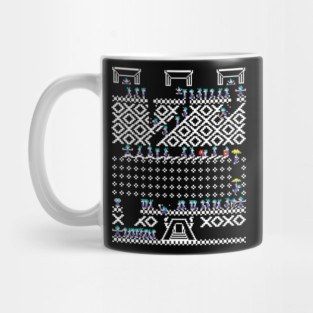 Oh No! Lemmings Ugly Christmas Sweater Mug