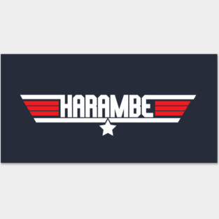 Harambe Posters and Art