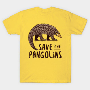 Endangered Pangolin - Save the Pangolins T-Shirt