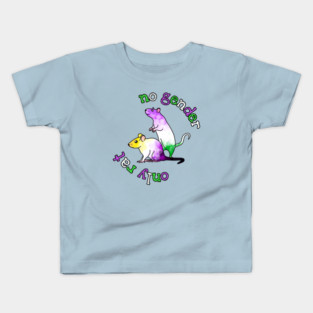 No Gender, Only Rat Kids T-Shirt
