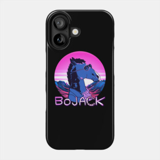 bojack horseman retrowave cool Phone Case