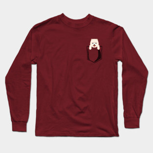 Pocket Pomeranian Long Sleeve T-Shirt