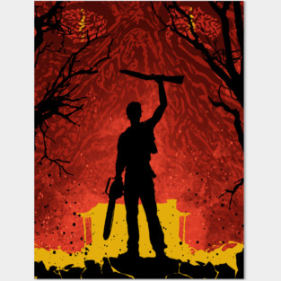 Ash Evil Dead Posters and Art