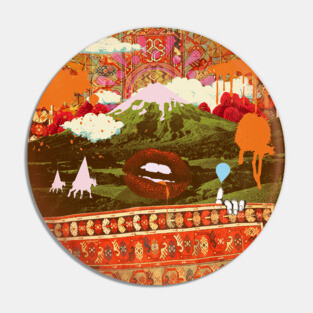 MORNING PSYCHEDELIA Pin