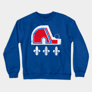 Quebec Nordiques  -- 90s Hockey Team Crewneck Sweatshirt