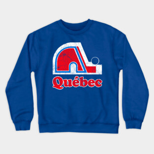 Quebec Nordiques - 90s Hockey Team Crewneck Sweatshirt