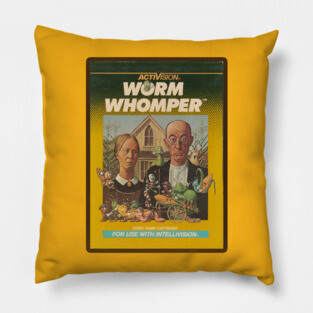 Worm Whomper Pillow