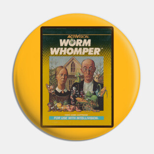 Worm Whomper Pin