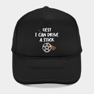 Yes! I Can Drive A Stick! Cheeky Witch® Hat
