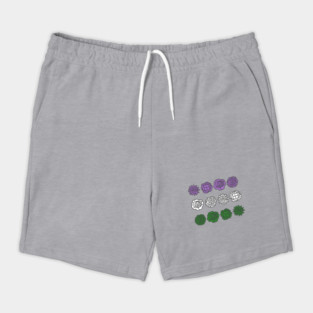Genderqueer Flowers Shorts