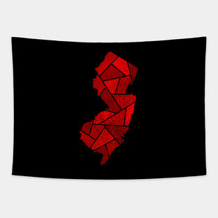 New Jersey Mosaic - Jersey Devil Tapestry