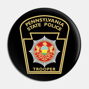 Pennsylvania State Police logo crest Pin