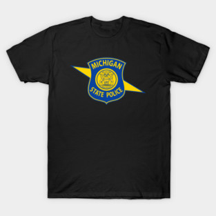 Michigan State Police Logo Crest T-Shirt