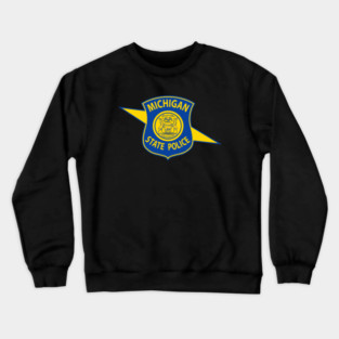 Michigan State Police Logo Crest Crewneck Sweatshirt