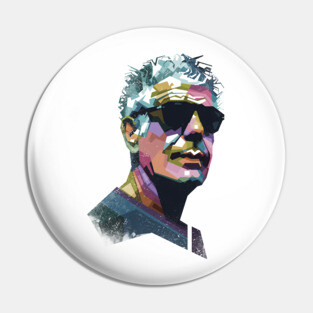 Anthony Bourdain WPAP_vintage Pin