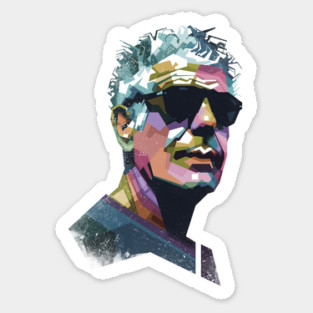Anthony Bourdain WPAP_vintage Sticker