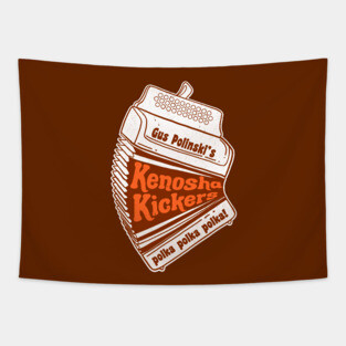Gus Polinski's Kenosha Kickers - polka, polka, polka! Tapestry