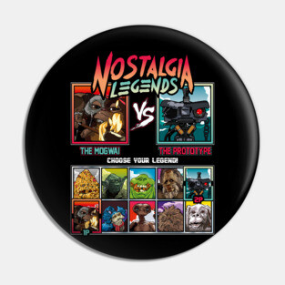 Nostalgia Legends - 80s Movies Pin