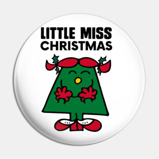 LITTLE MISS CHRISTMAS Pin