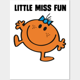 LITTLE MISS FUN Posters and Art