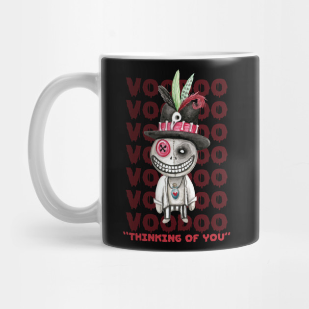 Voodoo Doll Thinking Of You Halloween by The WYLD Tribe
