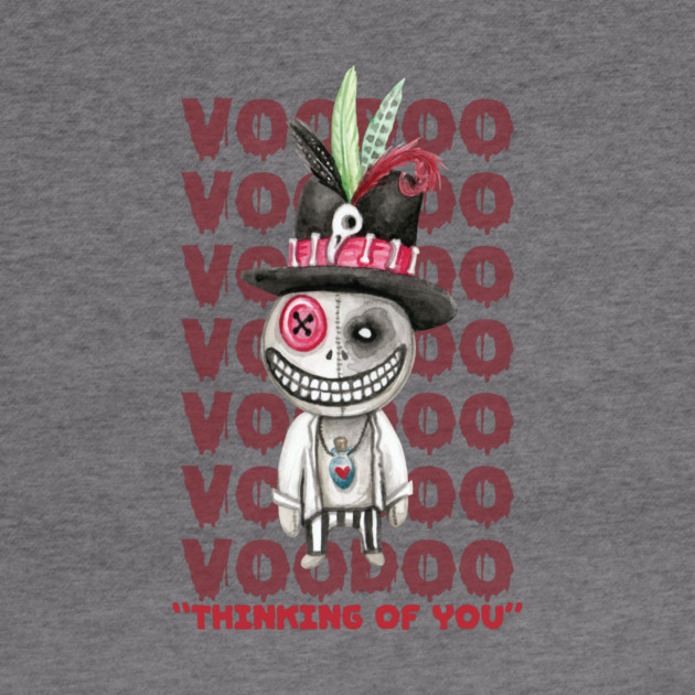 Voodoo Doll Thinking Of You Halloween by The WYLD Tribe