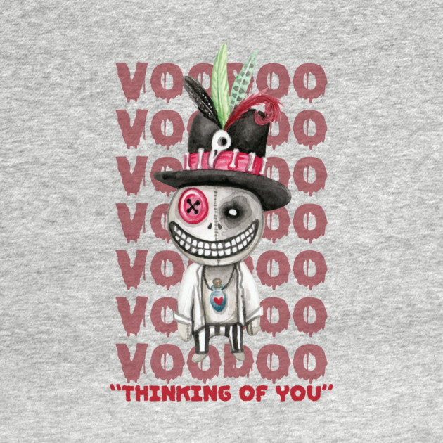 Voodoo Doll Thinking Of You Halloween by The WYLD Tribe