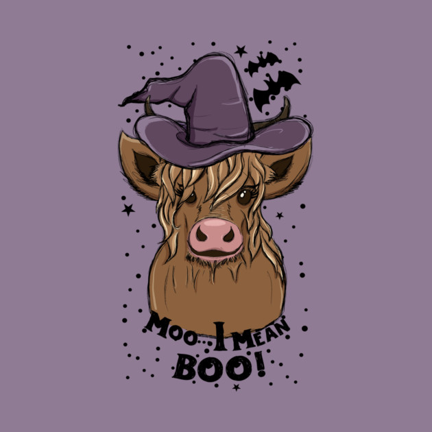 Cow Halloween Costume Moo I Mean Boo by The WYLD Tribe